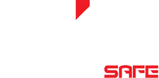 making it safe logo white and red